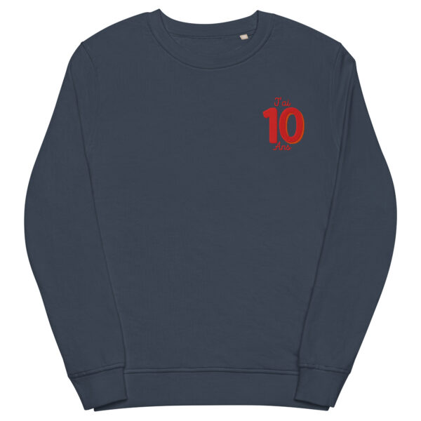 Sweatshirt - J'AI 10 ANS (navy, gray, white)