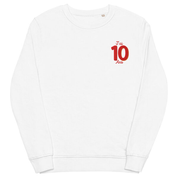 Sweatshirt - J'AI 10 ANS (navy, gray, white) – Image 3