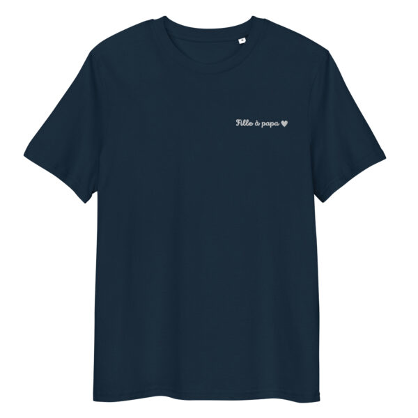 T-shirt: Fille à papa (white)