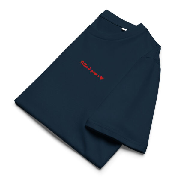 Tshirt: Fille à papa (red) – Image 2